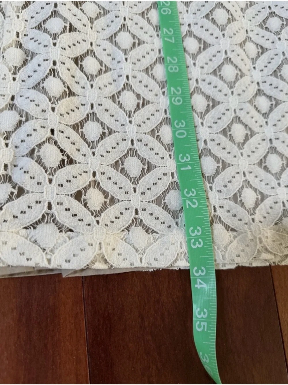 Apt. 9 White Diamond Eyelet Sleeveless Shift Dress - Picture 6 of 7